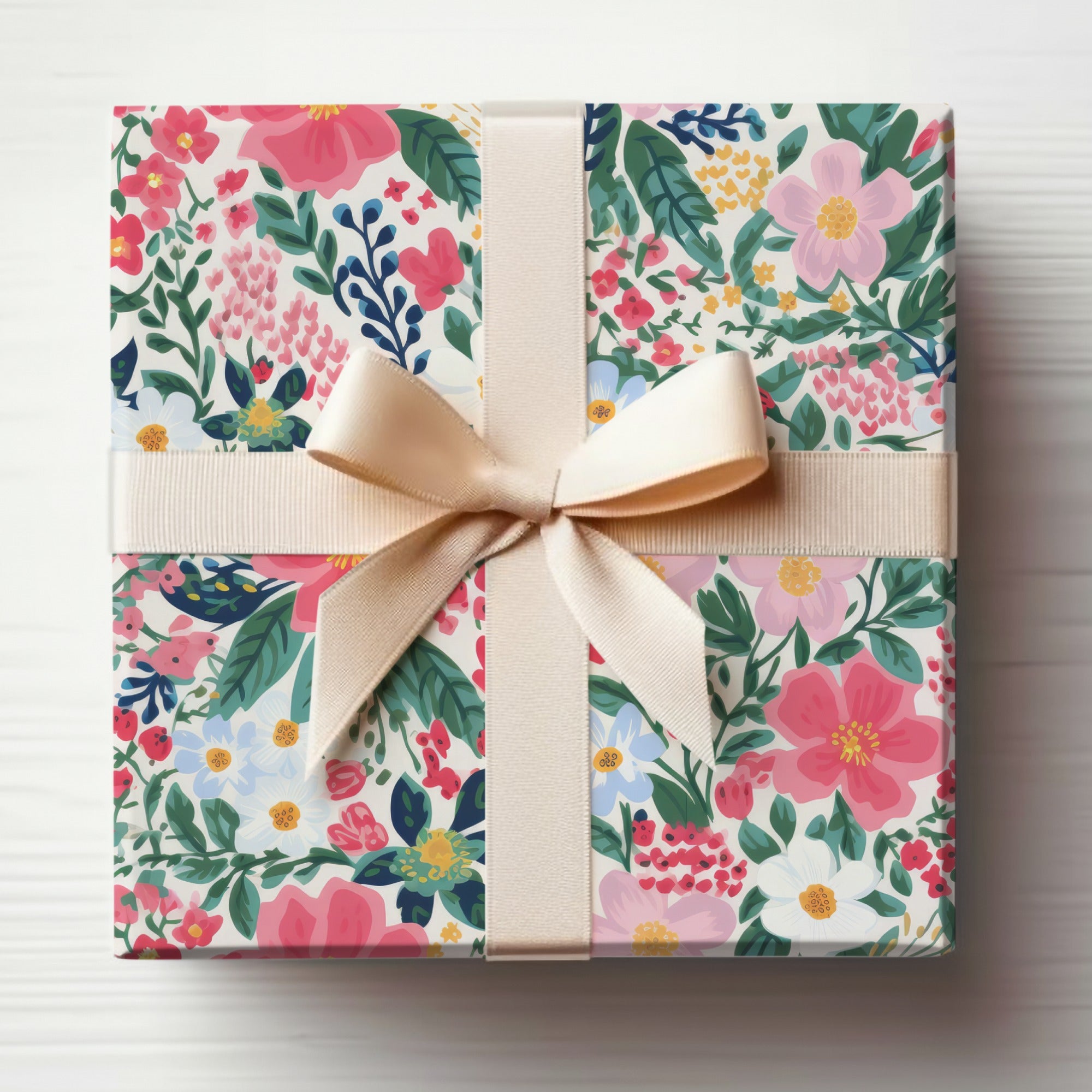 Maximalist Seamless Pattern, Ditsy Christmas Foliage Pastel Seamless Pattern for Commercial Use
