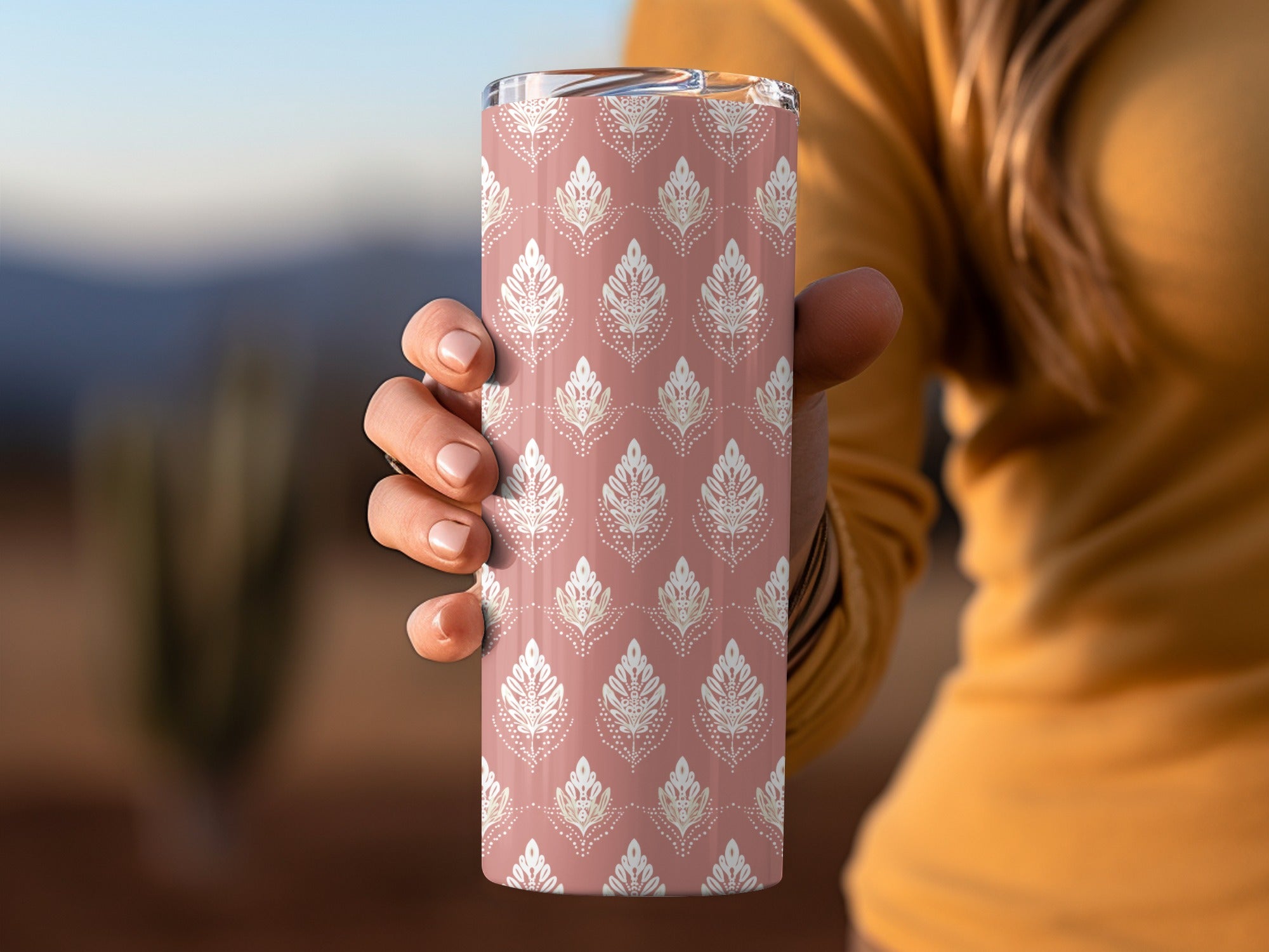 Minimalist Boho Pattern Blush Simple Modern Doodle Digital