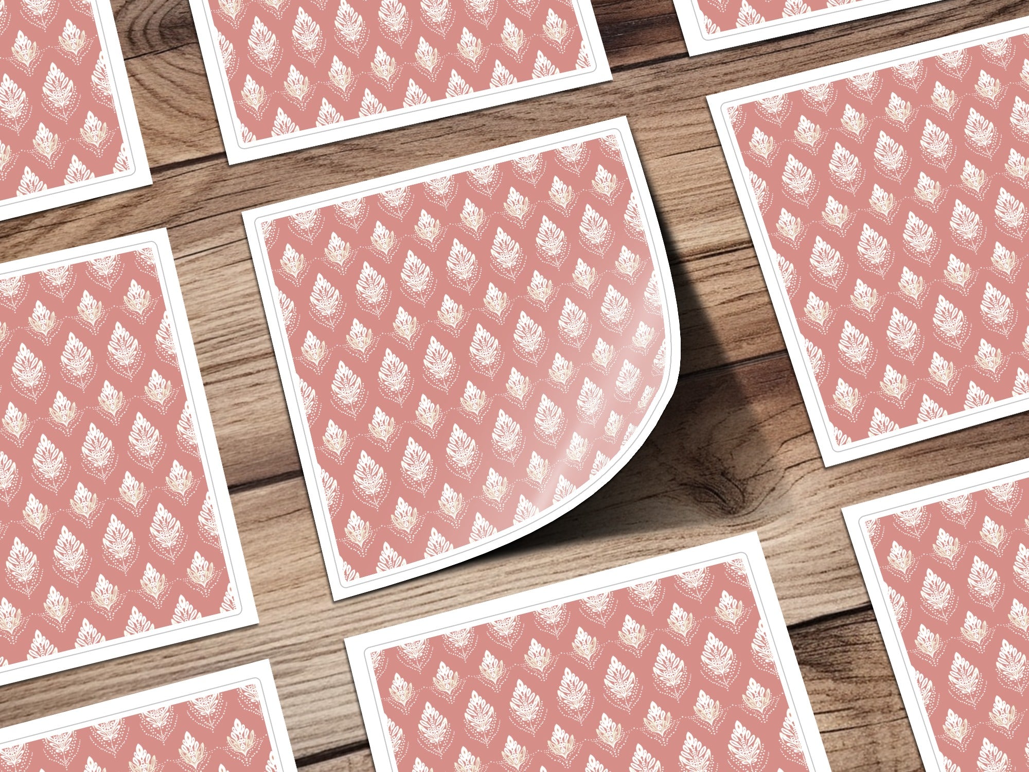Minimalist Boho Pattern Blush Simple Modern Doodle Digital