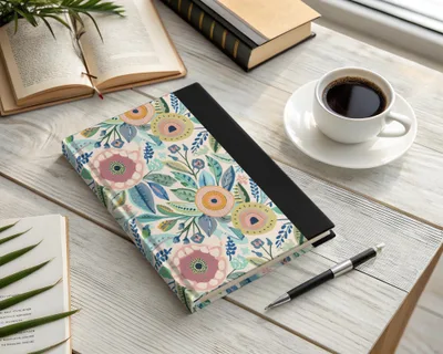 Mod Floral Delightful Blooms | Colorful Flower Digital Art