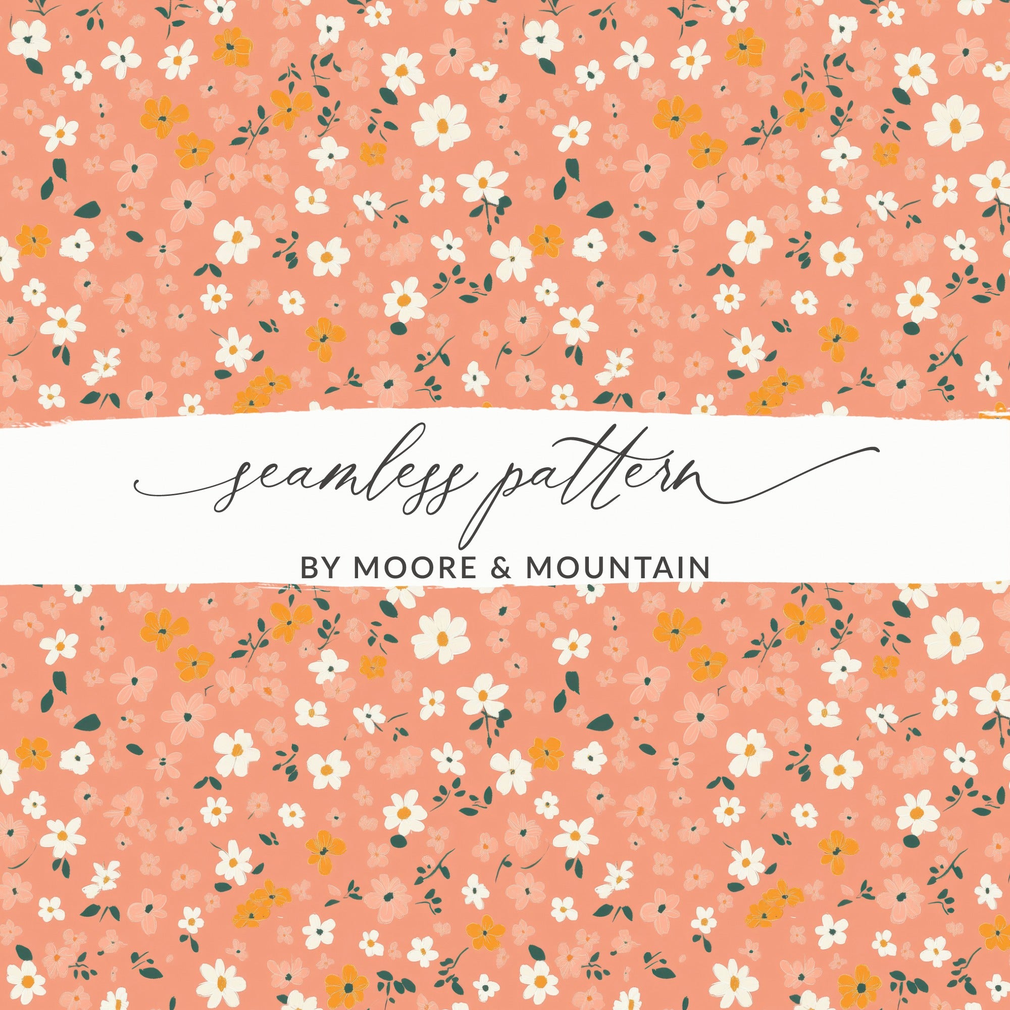 Modern Ditsy Flower Pattern for Your Creative Needs