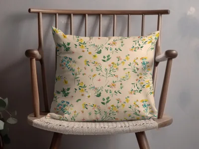 Modern Floral Pattern For Commercial Use Seamless Allover