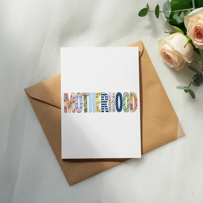 Motherhood Floral SVG PNG Digital Download, Vibrant Whimsical Mama Shirt Design, Cute Mom Life Sublimation File, Mother's Day Gift Idea