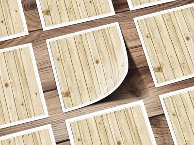 Natural Wood Panel Texture Seamless Rustic Style Digital