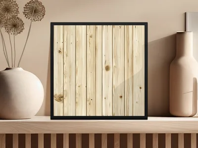 Natural Wood Panel Texture Seamless Rustic Style Digital