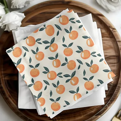 Orange Seamless Pattern Digital, Fruit Repeat Design, Citrus Background, Surface Pattern Design, JPEG Files, Digital Download