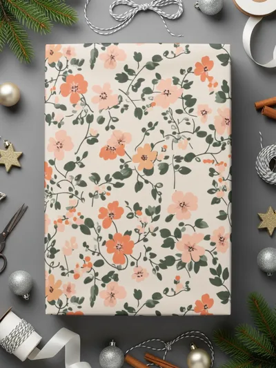 Pastel Ditsy Flower Background Spring Pastel Patterns Digital