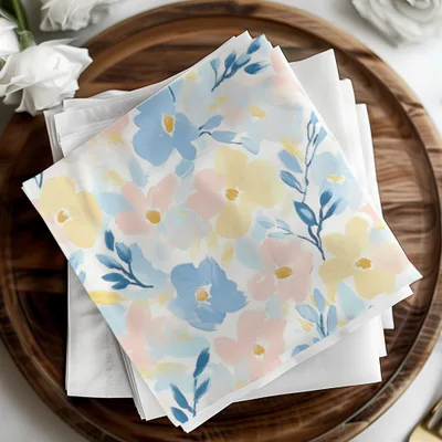 Pastel Garden Floral Design Seamless Grandmillenial Digital