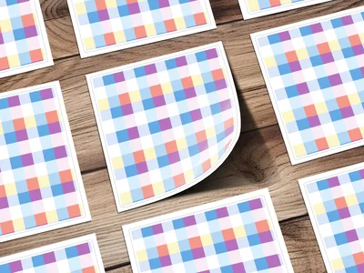 Pastel Gingham Digital Paper, Buffalo Check Seamless Pattern, Commercial Use, Spring Gingham Digital Paper, Checkered Seamless Pattern