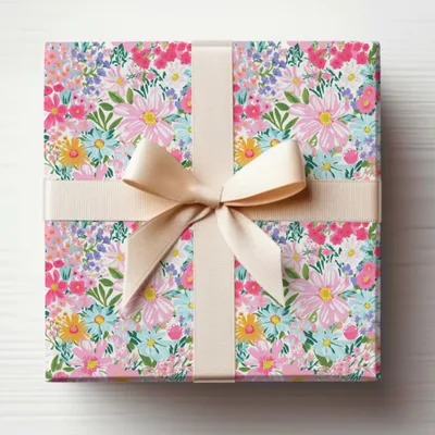 Pastel Spring Floral Preppy Seamless Pattern Digital
