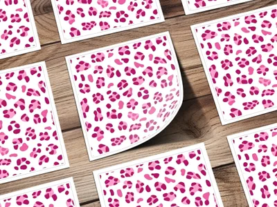 Pink Cow Print Digital Paper, Seamless Pattern for Fabric Design, Girly Aesthetic Background, Y2K Cute Pattern, Digital Scrapbook Paper