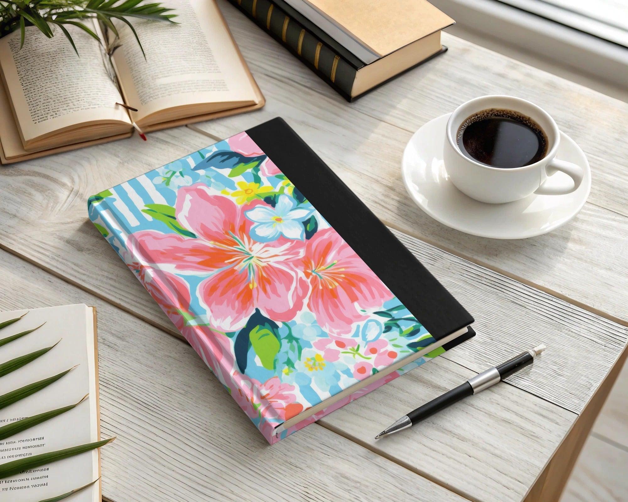Seamless Pink and Teal Preppy Pattern Floral