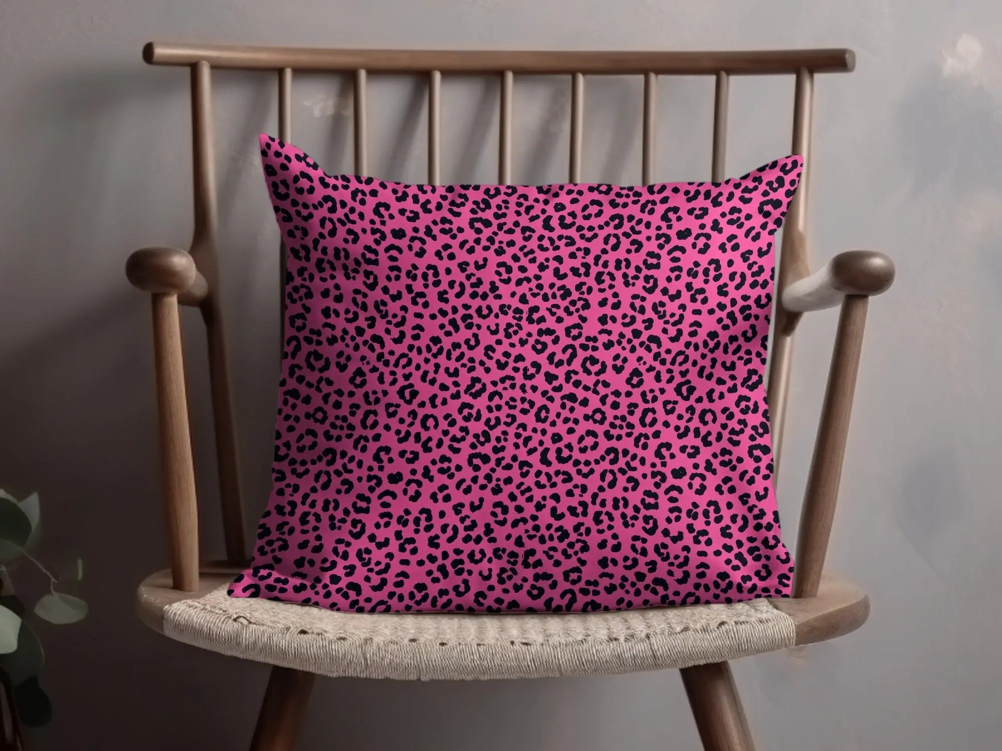 Pink Leopard Print, Seamless Digital Pattern, Animal Print Texture, JPEG Pattern, 12x12 inches, 2 Scales Digital Product
