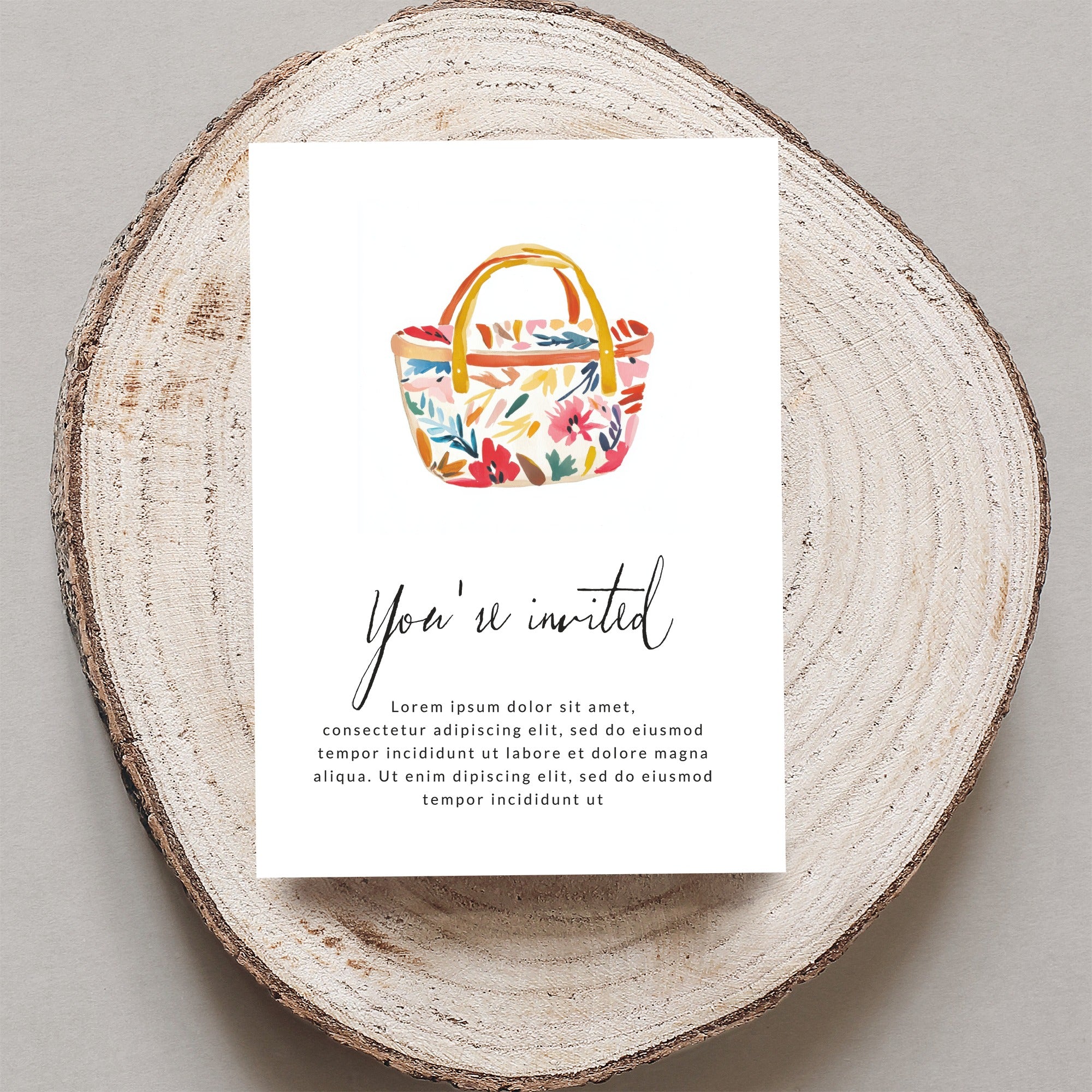 Preppy Beach Bag PNG SVG, Tropical Prep Illustration, Watercolor Preppy Graphic, Bold Summer Palette, Artsy Girly SVG Design, Cute Cartoon SVG