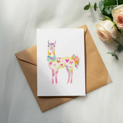 Preppy Bow Tie Llama Digital Art, Neon Pastel SVG, Rainbow Aesthetic PNG, Kawaii Animal Clipart, Glitter Girly Design, Cricut Cut File