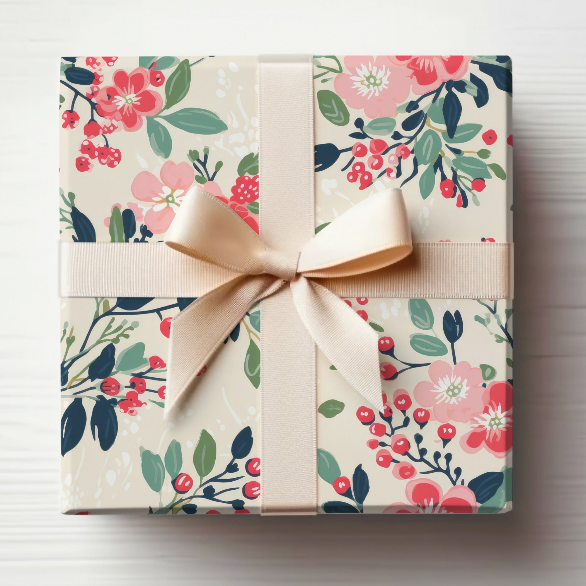 Preppy Christmas Seamless Maximalist Christmas Pattern