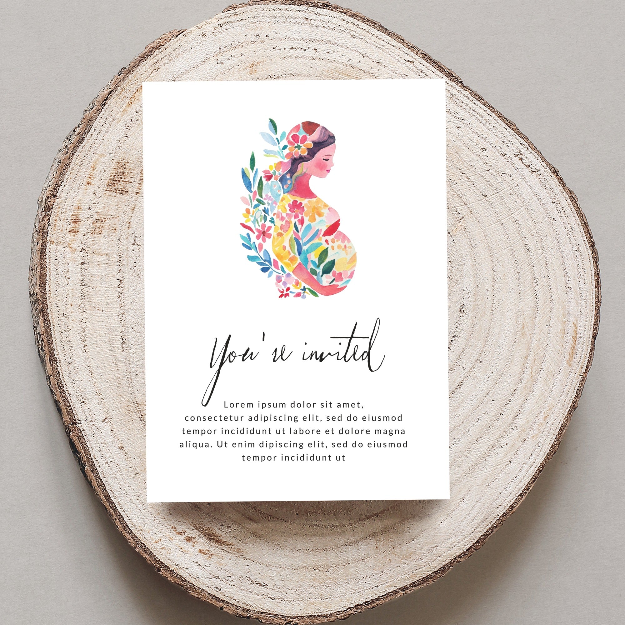 Preppy Clip Art Pregnant Woman PNG, SVG Sublimation File, Floral Maternity Art Digital Download for Baby Shower Gift, Expecting Mom Gift SVG