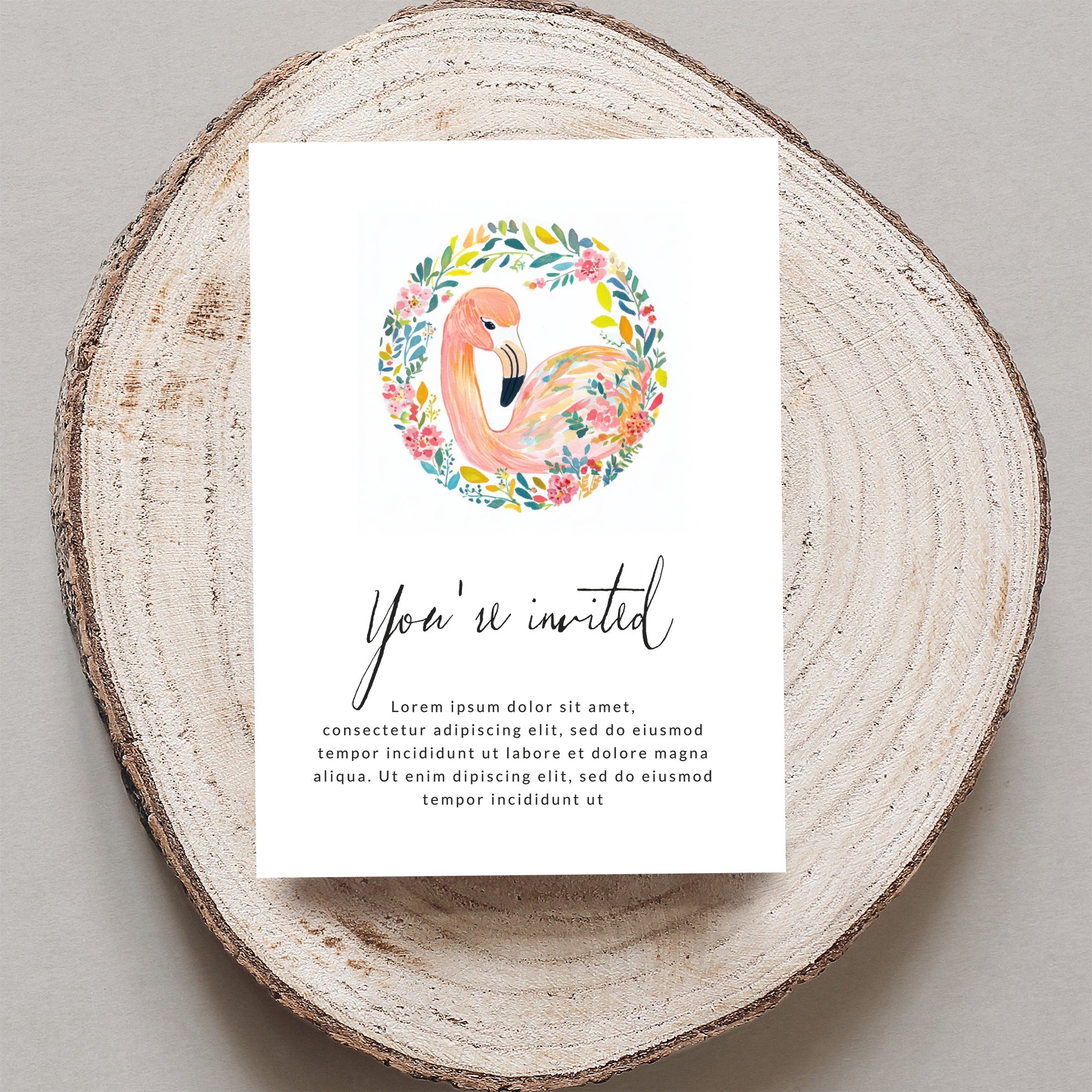 Preppy Flamingo PNG, Pastel Flower SVG, Cute Animal Clipart, Girly Summer Design, Printable Sticker File, Cricut and Sublimation Digital Art