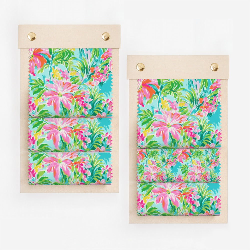 Preppy Seamless Pattern JPEG | Vibrant Tropical Floral Digital Paper for Fabric, Tumbler Wrap, Scrapbooking | Bright Summer Pink Green Bloom