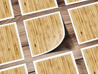 Realistic Light Brown Wood Seamless Texture Design Digital