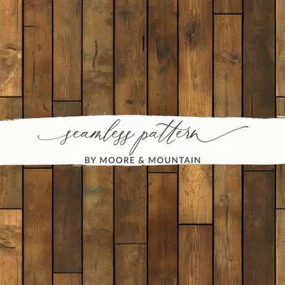 Rustic Wood Planks Seamless Design Old Barnwood Seamless Digital