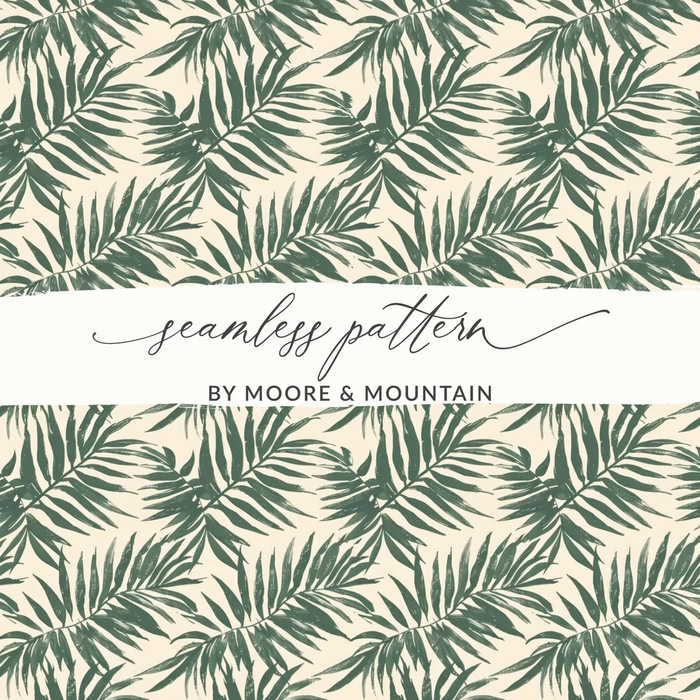 Sage Green Boho Abstract Seamless Modern Boho Background