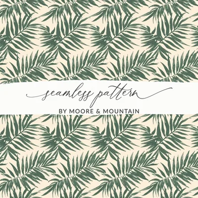 Sage Green Boho Abstract Seamless Modern Boho Background