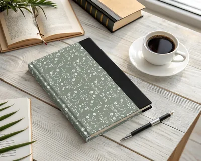 Sage Green Gentle Seamless Pastel Simple Modern Doodle Digital