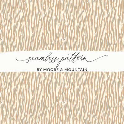Seamless Boho Simple Brown Gentle Pastel Digital Background