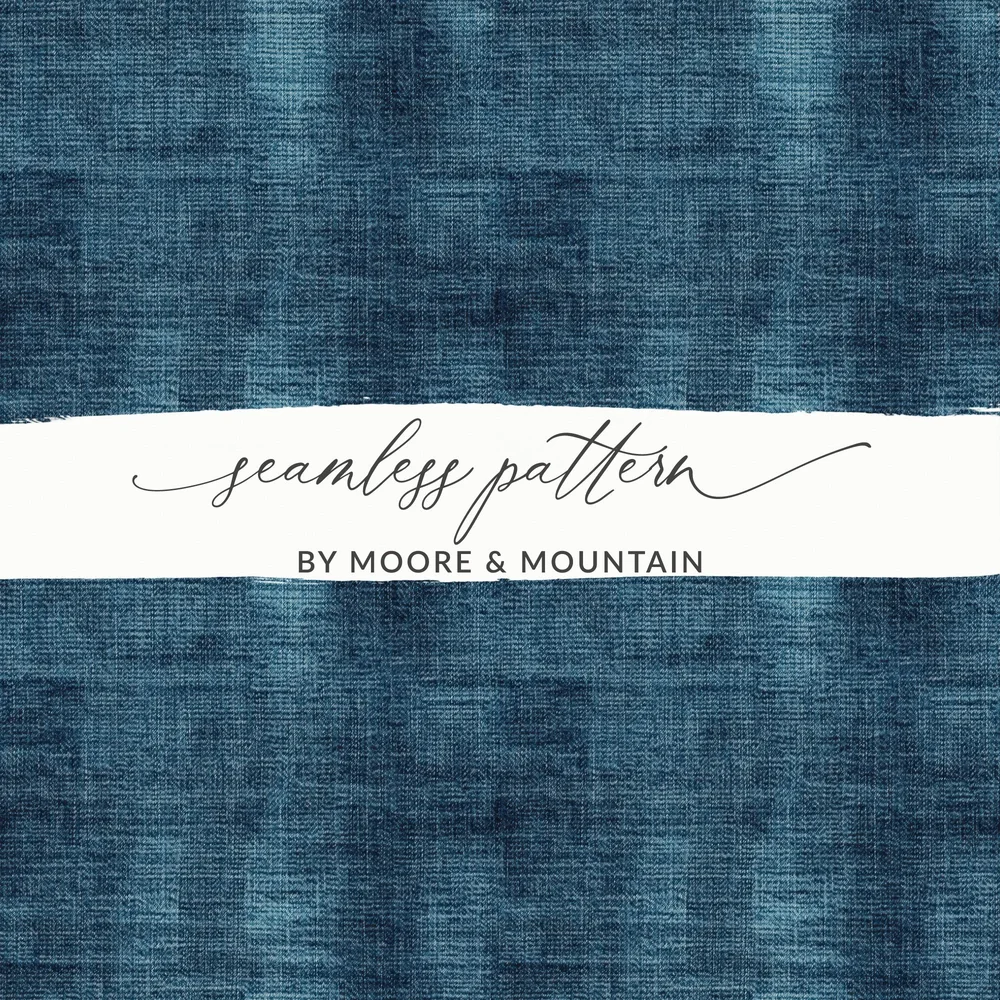 Seamless Denim Fabric Texture Fine Grain Background Digital