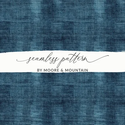 Seamless Denim Fabric Texture Fine Grain Background Digital