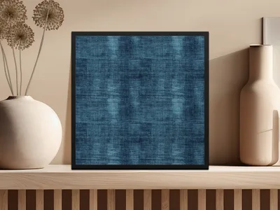 Seamless Denim Fabric Texture Fine Grain Background Digital
