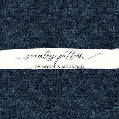Seamless Denim Pattern Authentic Blue Jeans Texture JPEG