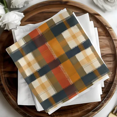 Seamless Fall Buffalo Check Pattern, Digital Paper, Fall Plaid Pattern, Seamless Pattern for Tumblers, Fabric, Shopify, Digital Download
