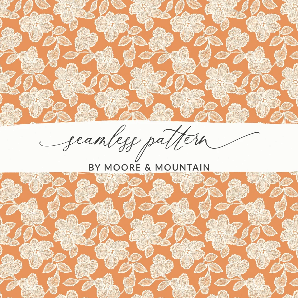 Seamless Lace Pattern, Vintage Floral Repeat, Art Deco Design, Antique Textile Print, Elegant Fabric, Digital Product