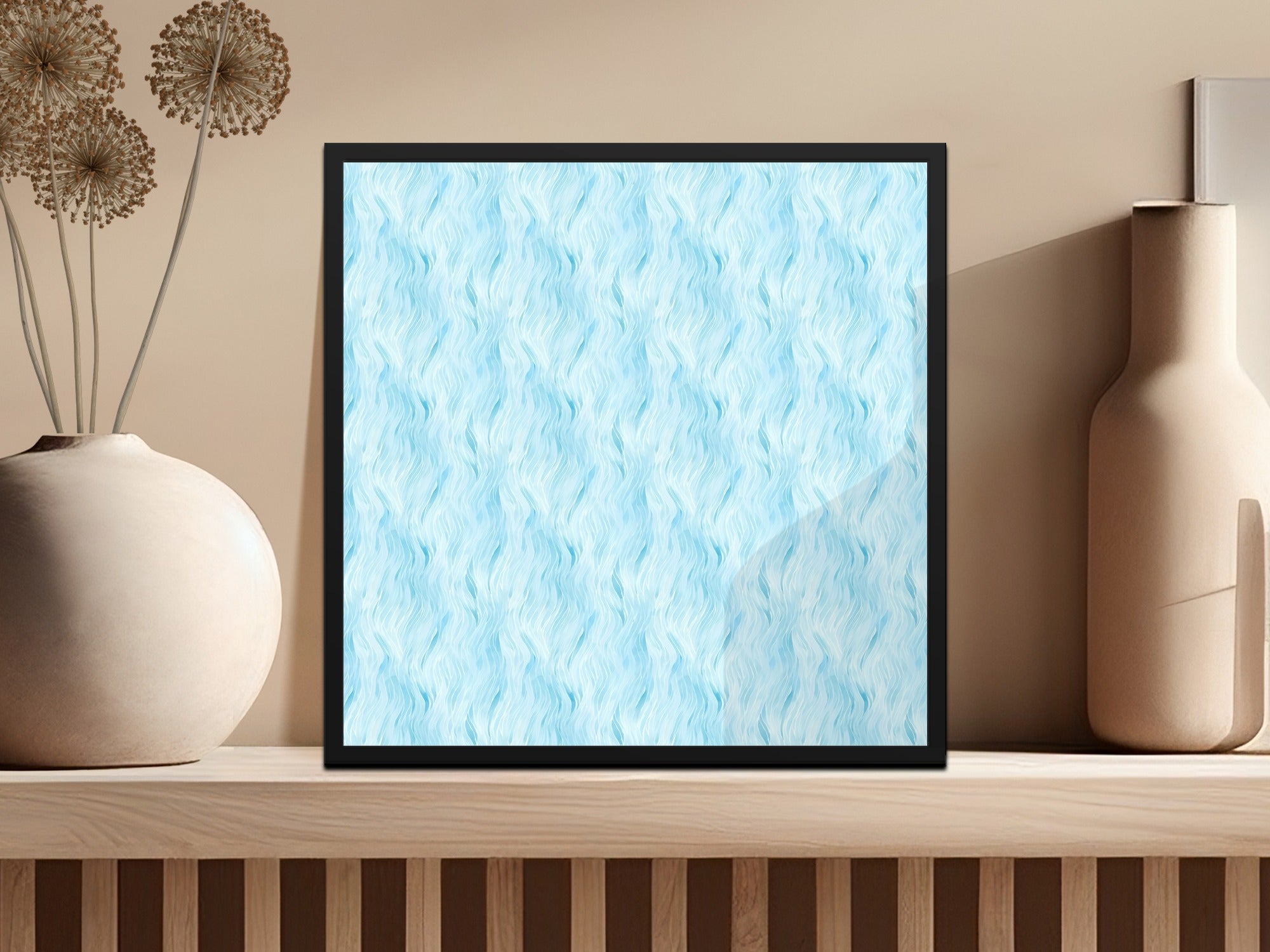 Seamless Light Blue Boy Baby Shower Seamless Digital