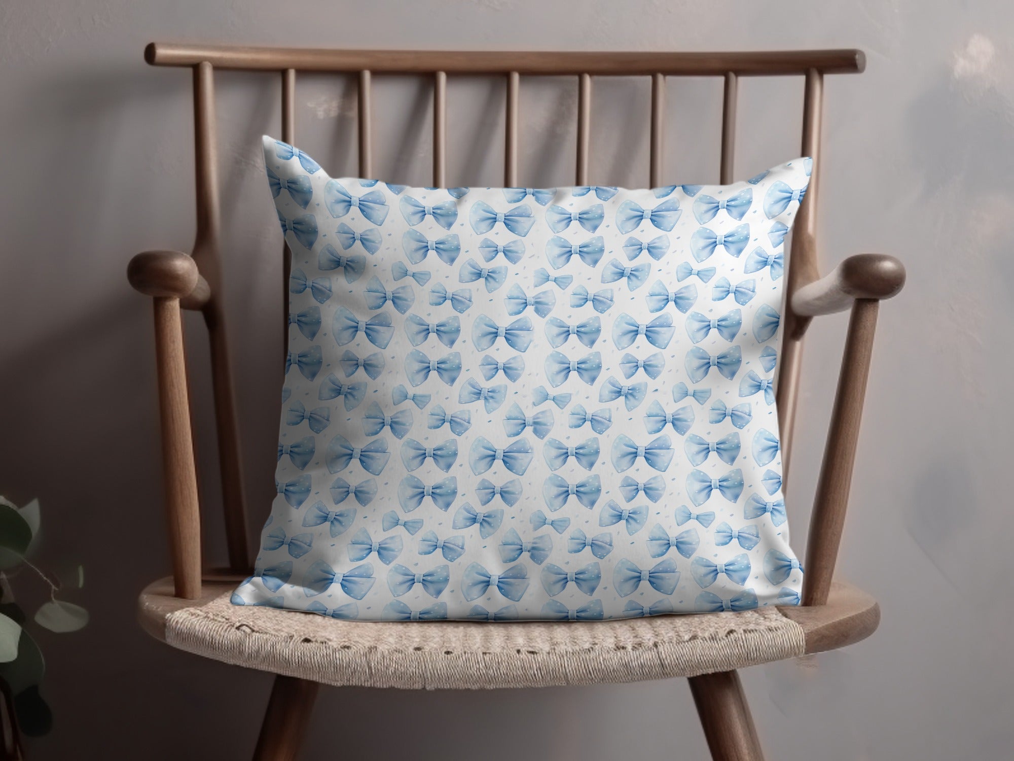 Seamless Light Blue Boy Baby Shower Seamless Digital