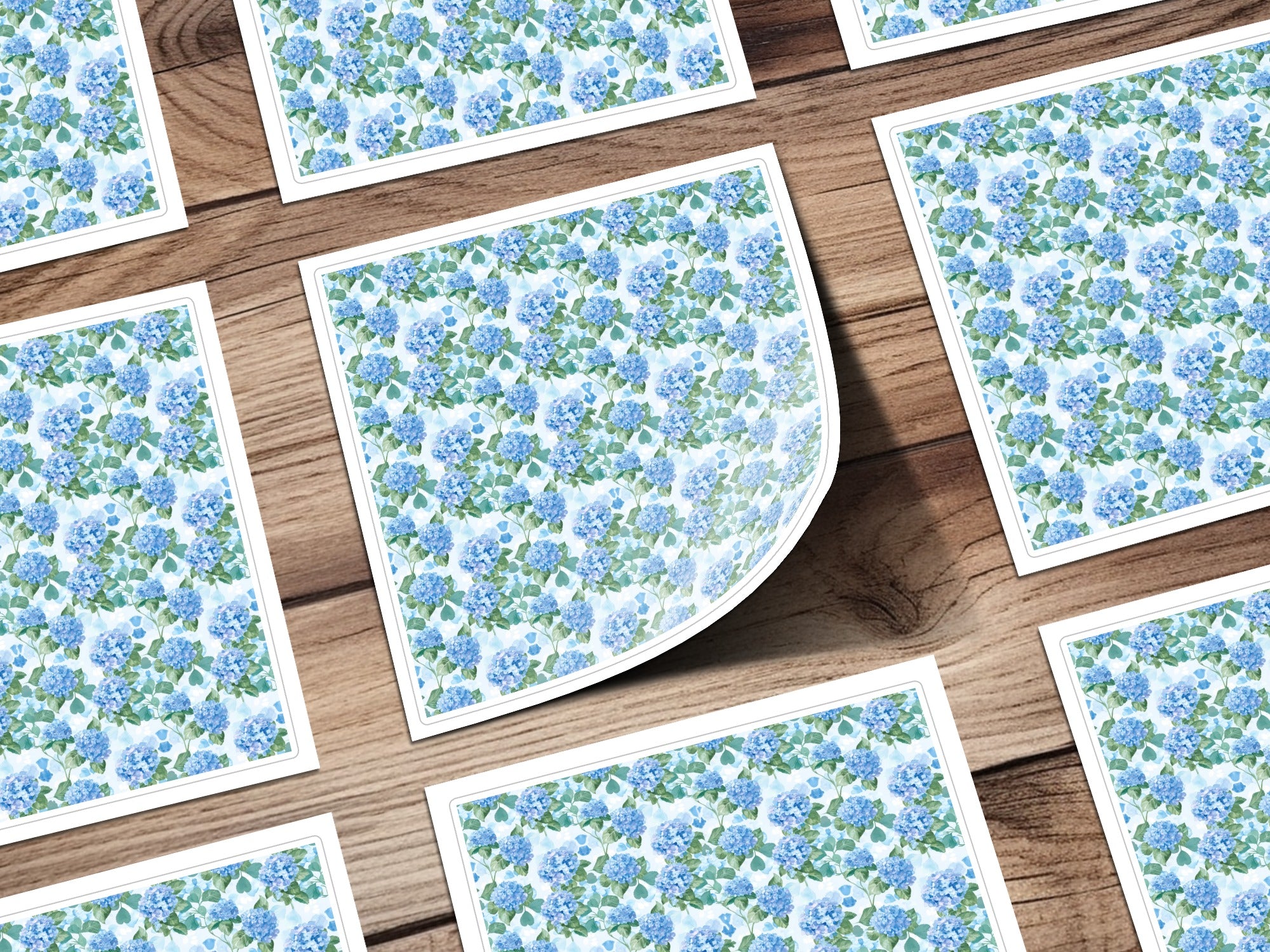 Seamless Light Blue Boy Baby Shower Seamless Digital
