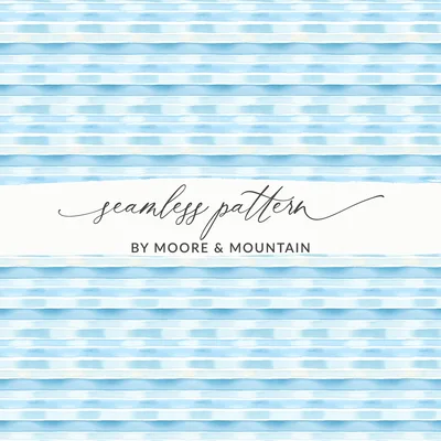 Seamless Light Blue Watercolor Seamless Digital