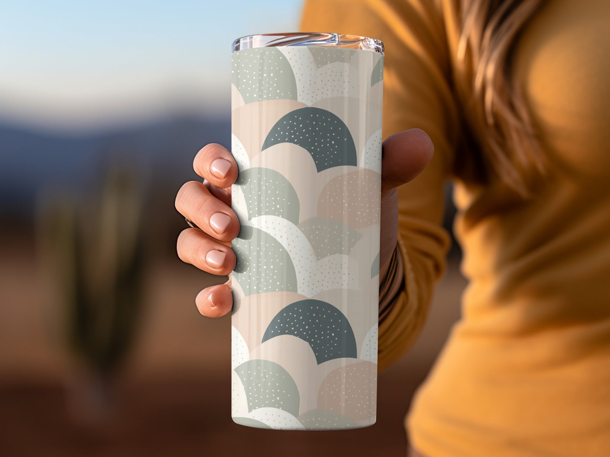 Seamless Modern Boho Background Blush Sage Green Lilac Digital