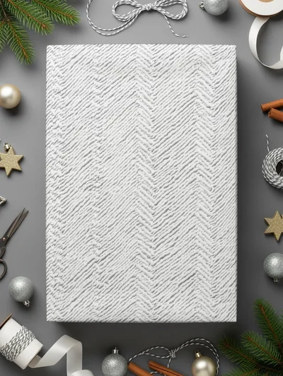 Seamless White Denim Texture Pattern Background Design Digital