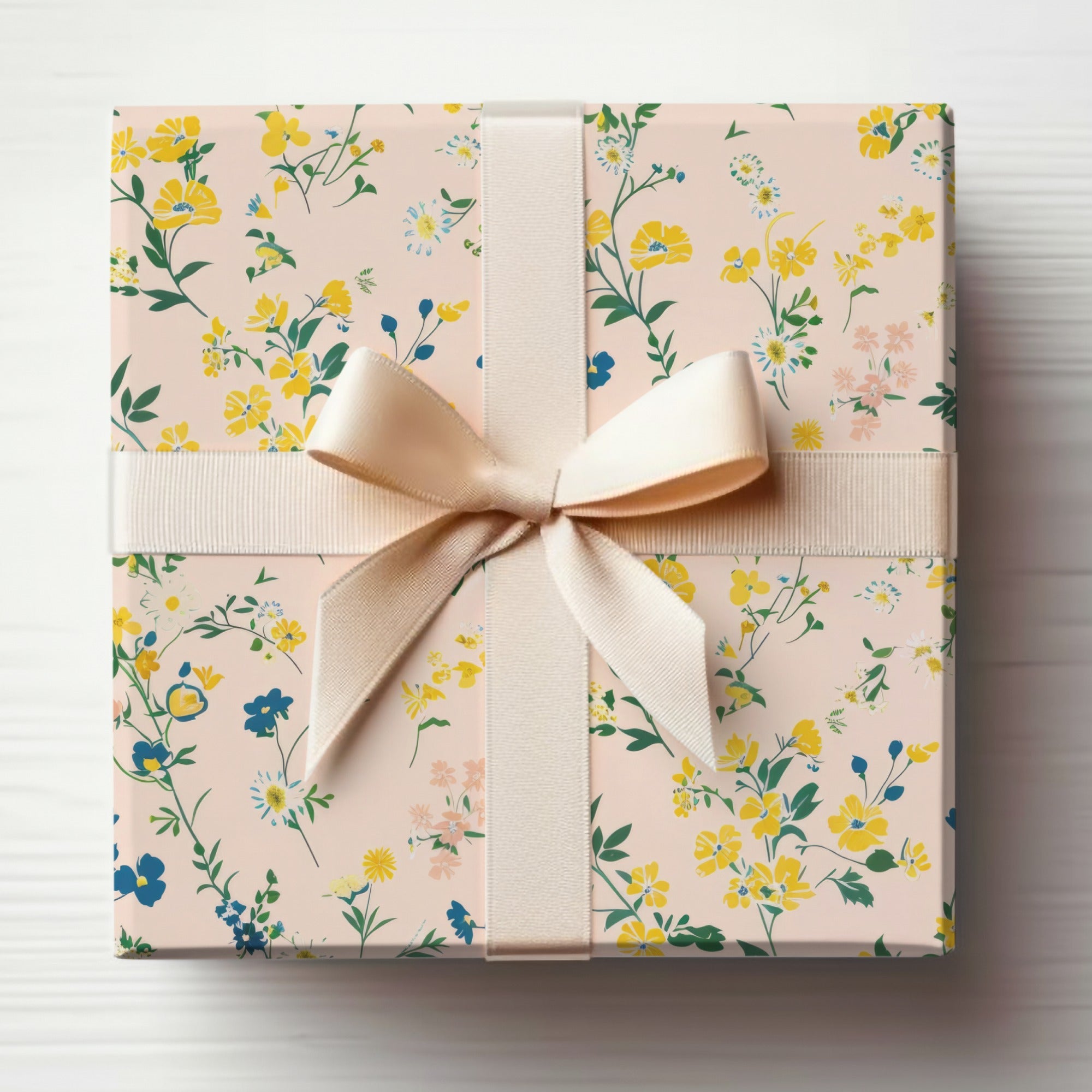 Seamless Wildflower Field Pastel Modern Floral Pattern Download