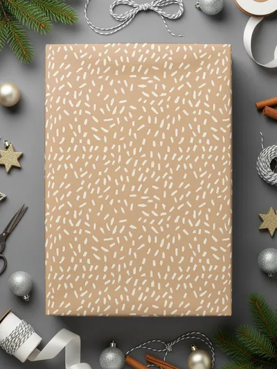 Simple Modern Boho Seamless Pastel Doodle Pattern Artwork