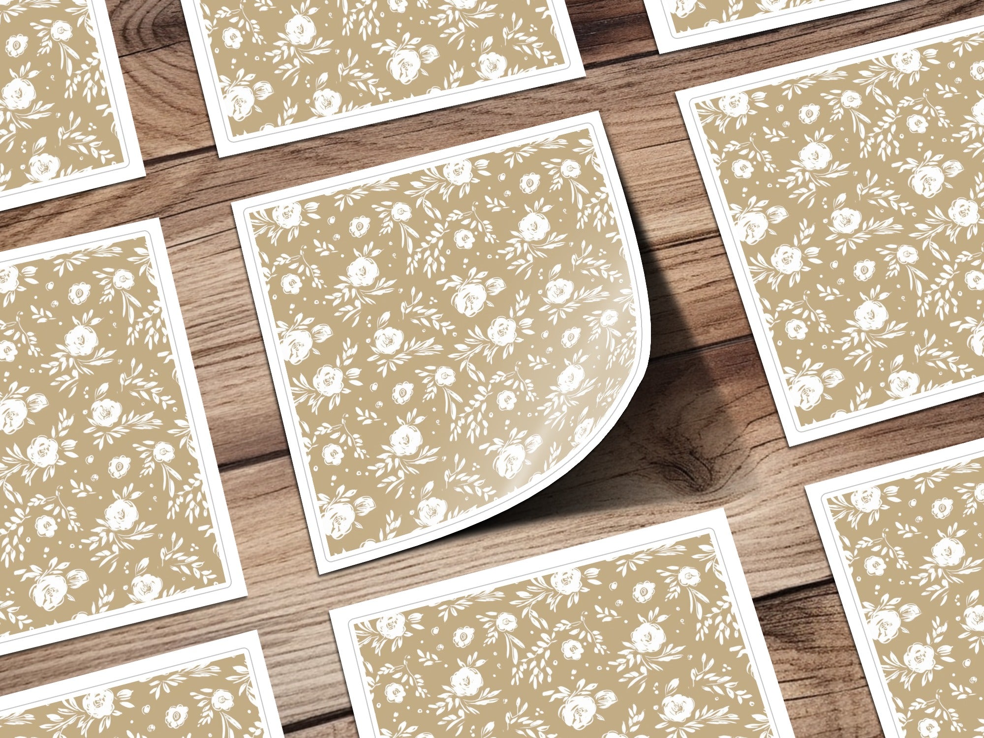 Simple Modern Boho Seamless Pattern Background Digital