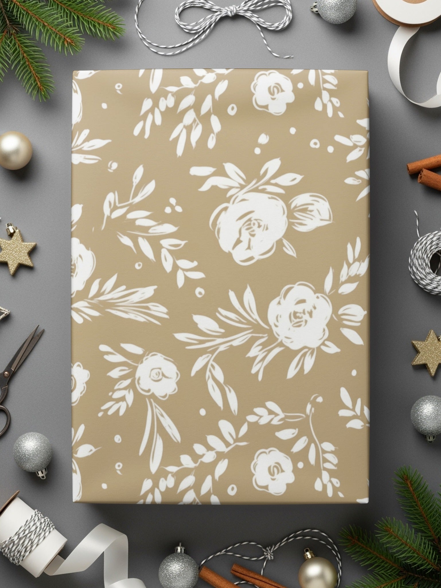 Simple Modern Boho Seamless Pattern Background Digital
