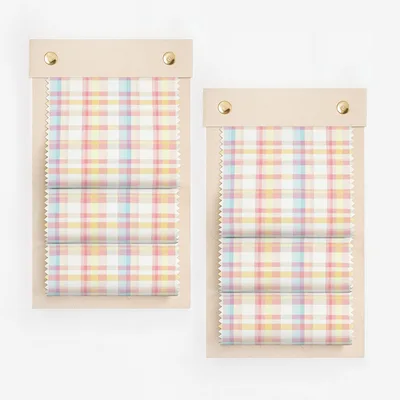 Soft Pastel Checkered Plaid With Various Colors Digital