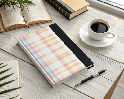 Soft Pastel Checkered Plaid With Various Colors Digital
