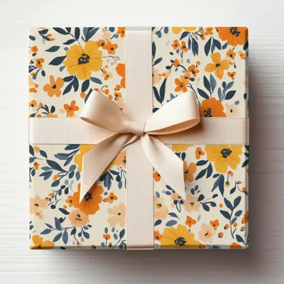 Spring Ditsy Floral Seamless Digital with Bright Flowers