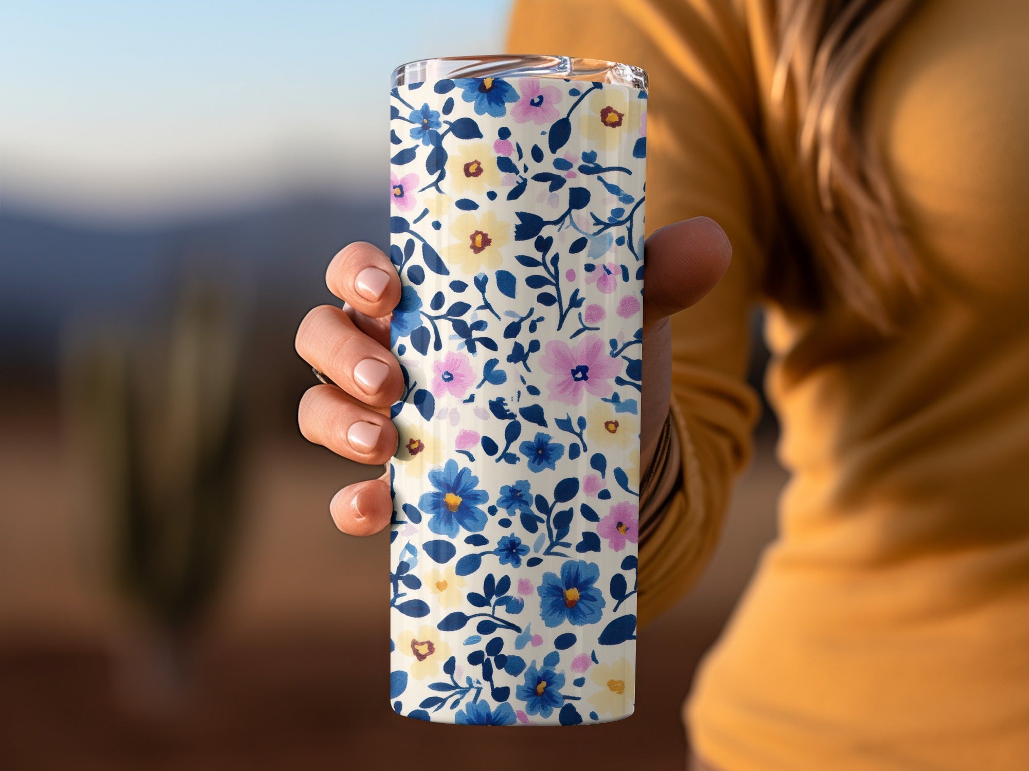 Spring Ditsy Floral Seamless Pattern Design Digital