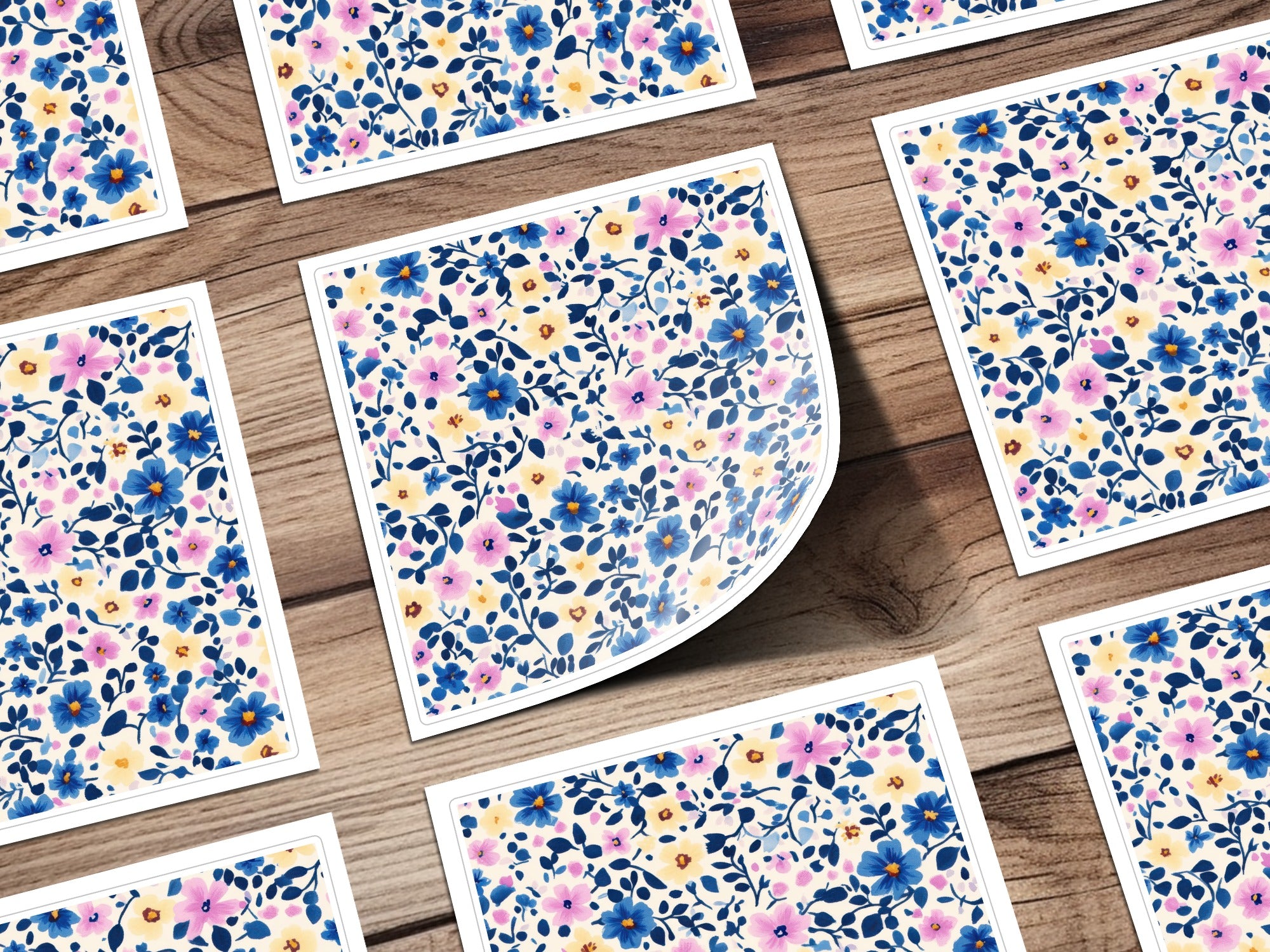 Spring Ditsy Floral Seamless Pattern Design Digital